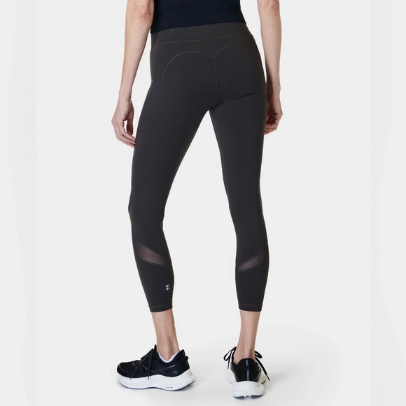Sweaty Betty Power Icon Mesh ⅞ Leggings in Slate Grey Size S - Picture 3 of 13